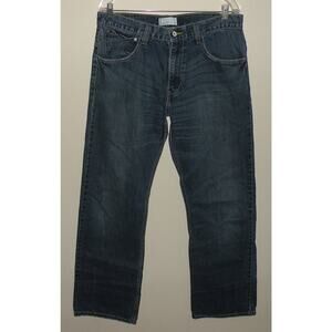 Levi’s SilverTab True Boot Men’s Jeans 34 x 34 Blue Wide Leg No Rear Patch